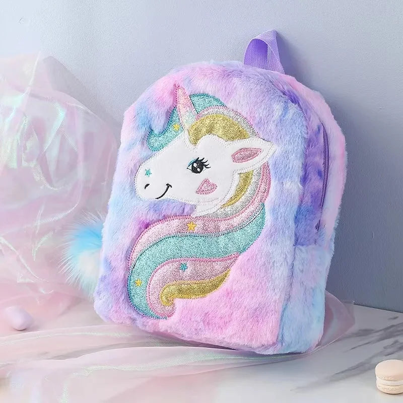 Sac à dos Licorne Peluche Nuage Pastel