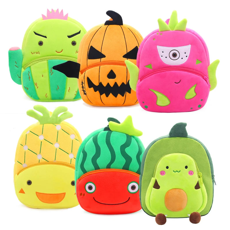 Sac à dos Peluche Fruit — Crèche 1-3 ans
