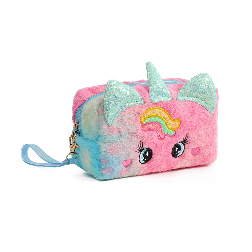 Trousse Licorne Peluche — Toucher doux