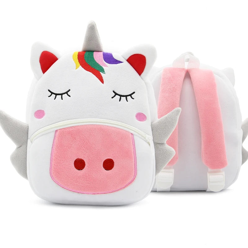 Sac à dos Peluche Licorne — Maternelle 2-6 ans