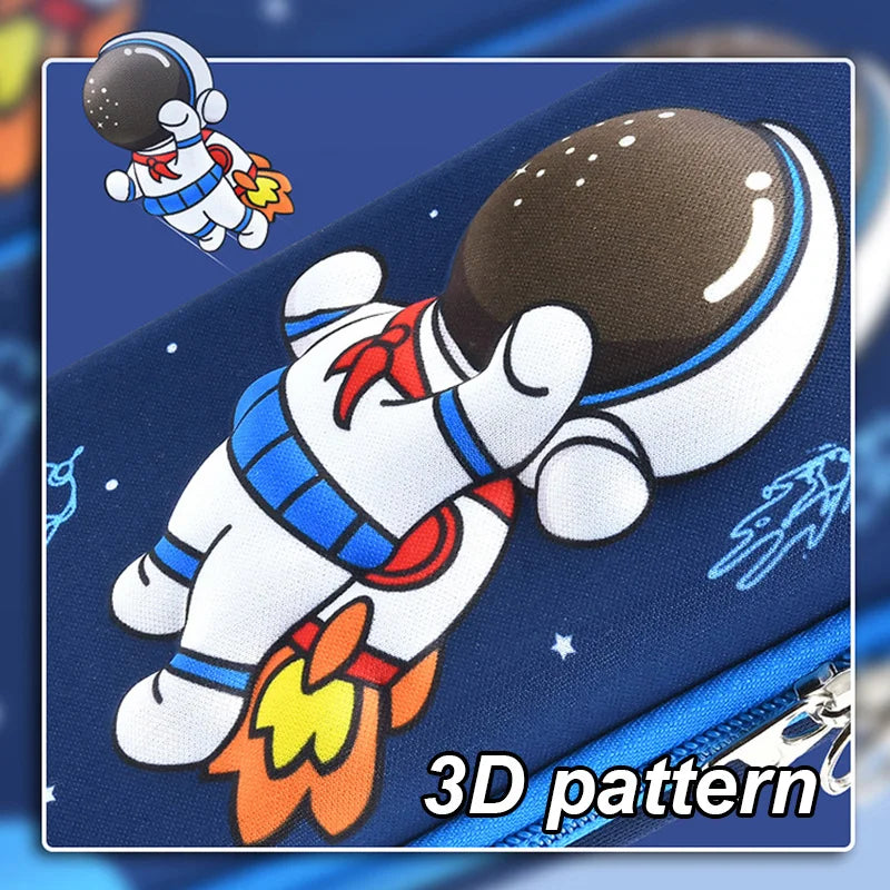 Trousse Kawaii Astronaute — Coque rigide 3D