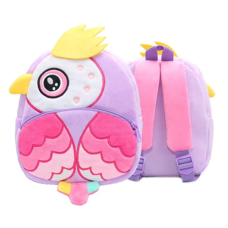 Sac à dos Peluche Alpaga — Maternelle 2-6 ans