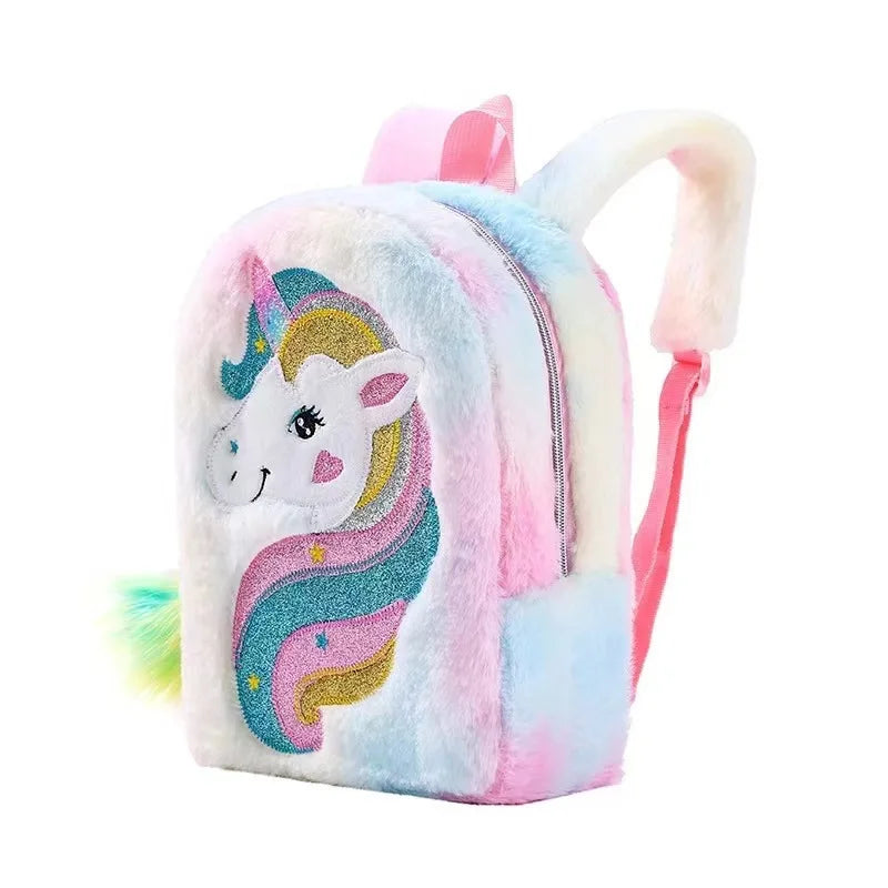 Sac à dos Licorne Peluche Nuage Pastel