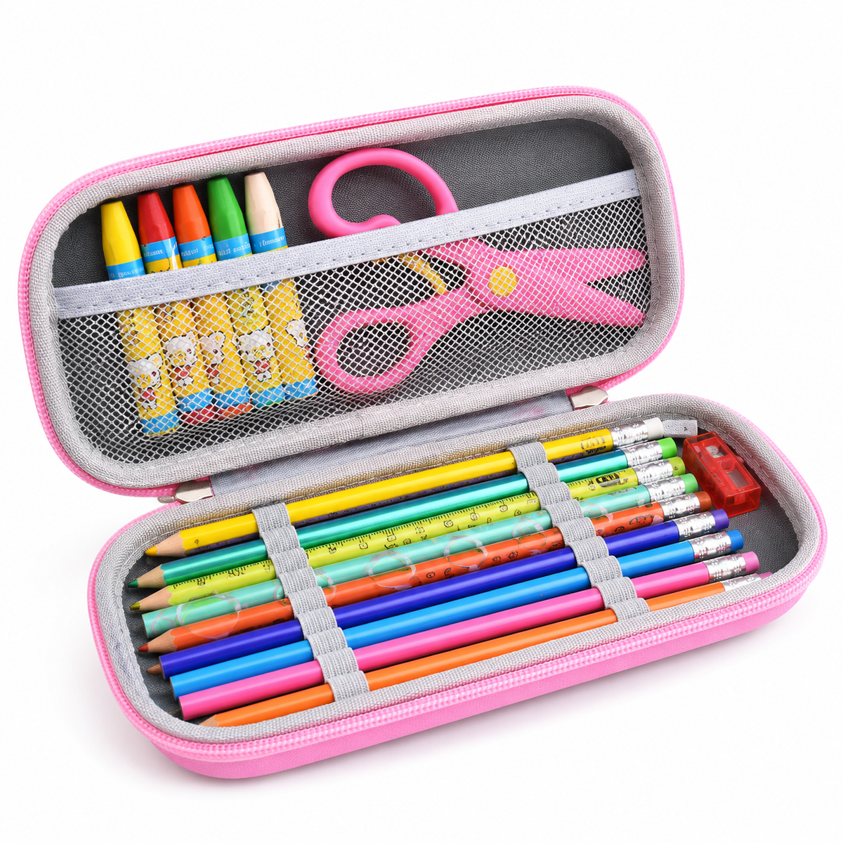 Trousse Kawaii Licorne Princesse — Coque rigide 3D