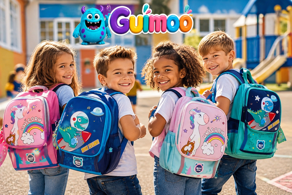 Guimoo Adventure — Fille & Garcon - Dos renforcé, matière déperlante