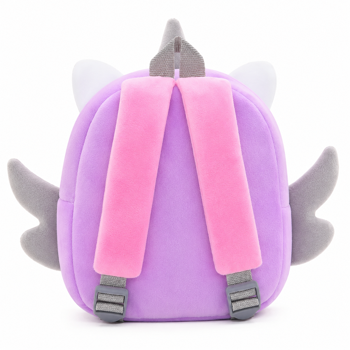 Sac à dos Peluche Licorne Violette — Maternelle
