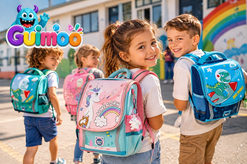 Guimoo Adventure — Fille & Garcon - Dos renforcé, matière déperlante